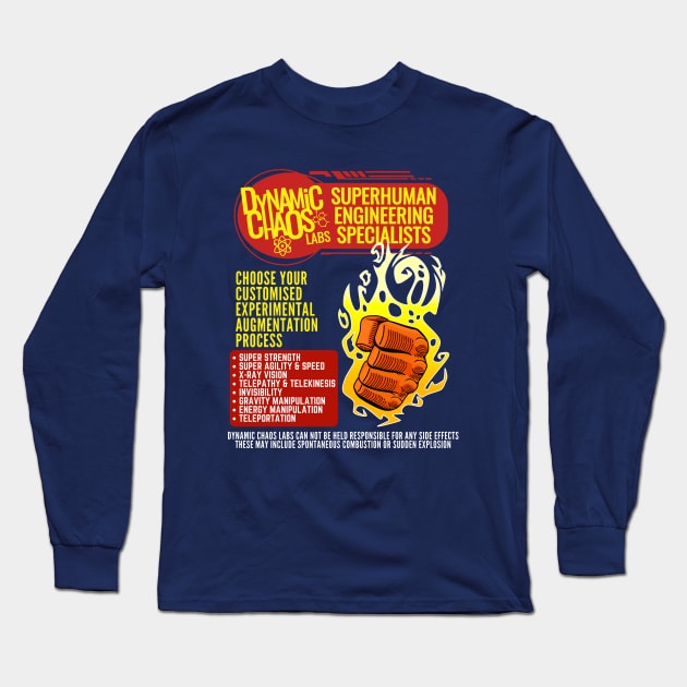 Superpowers from Dynamic Chaos Labs Long Sleeve T-Shirt by Ashley-Bee